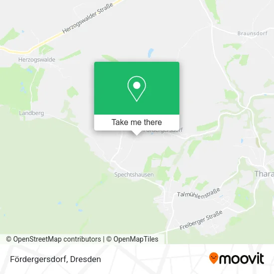 Fördergersdorf map