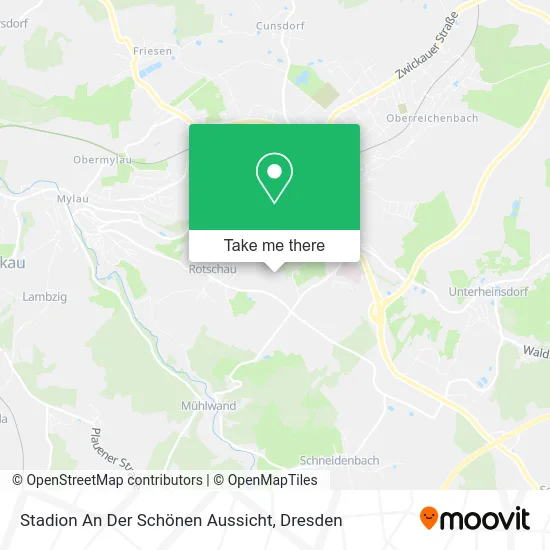 Карта Stadion An Der Schönen Aussicht