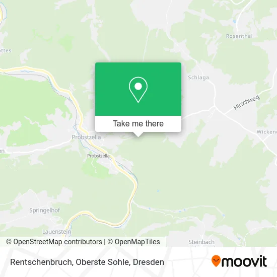 Карта Rentschenbruch, Oberste Sohle