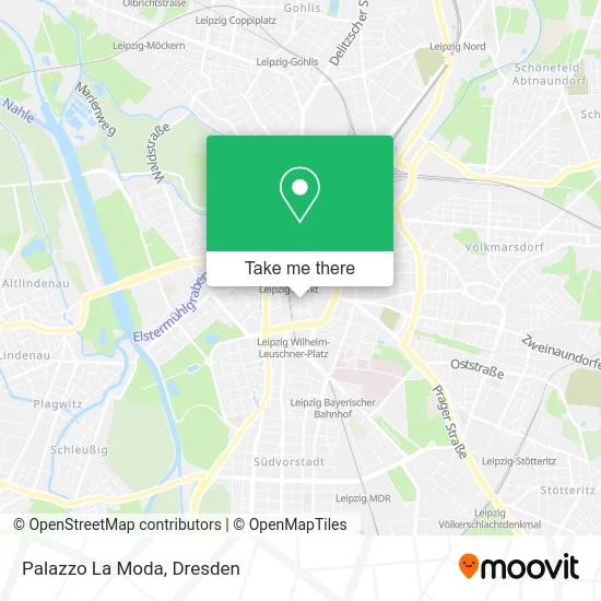 Карта Palazzo La Moda