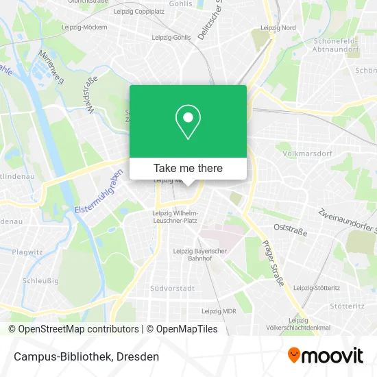 Карта Campus-Bibliothek