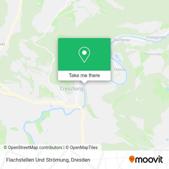 Карта Flachstellen Und Strömung
