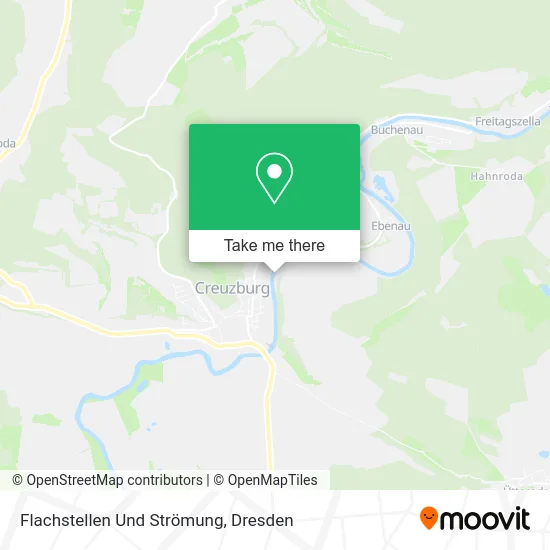 Карта Flachstellen Und Strömung