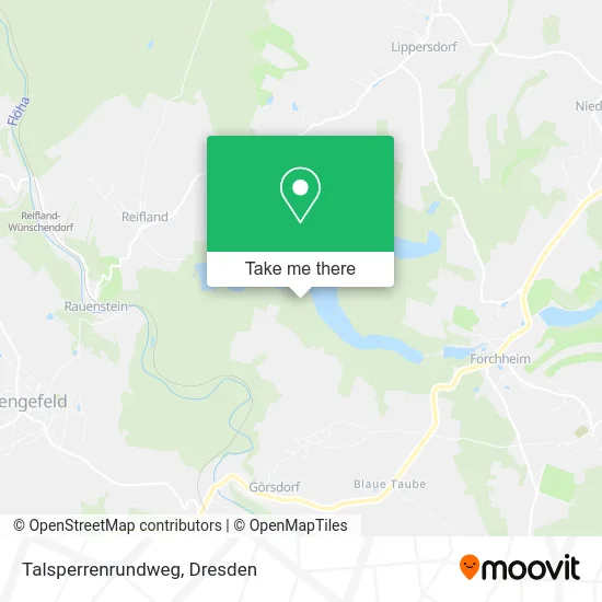 Карта Talsperrenrundweg