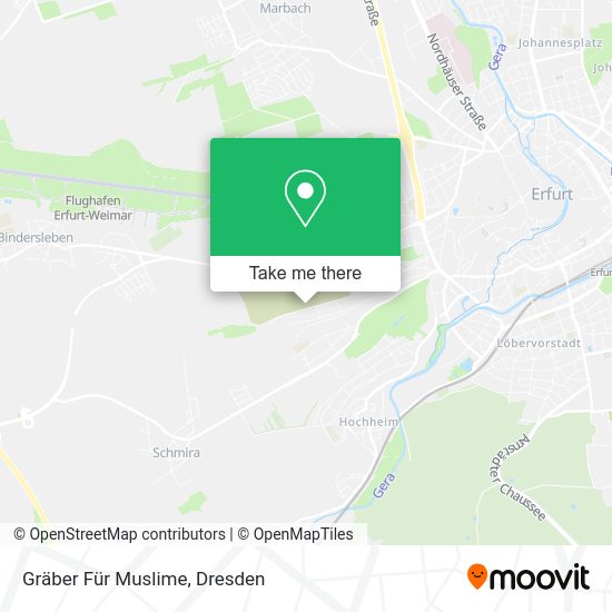 Карта Gräber Für Muslime