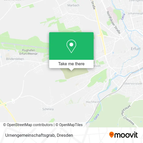 Карта Urnengemeinschaftsgrab
