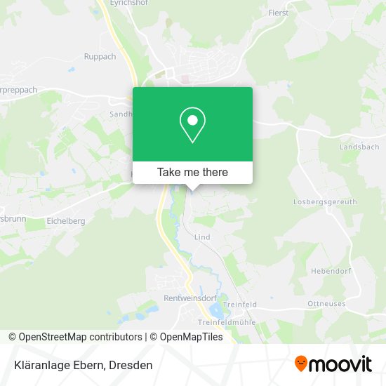 Карта Kläranlage Ebern