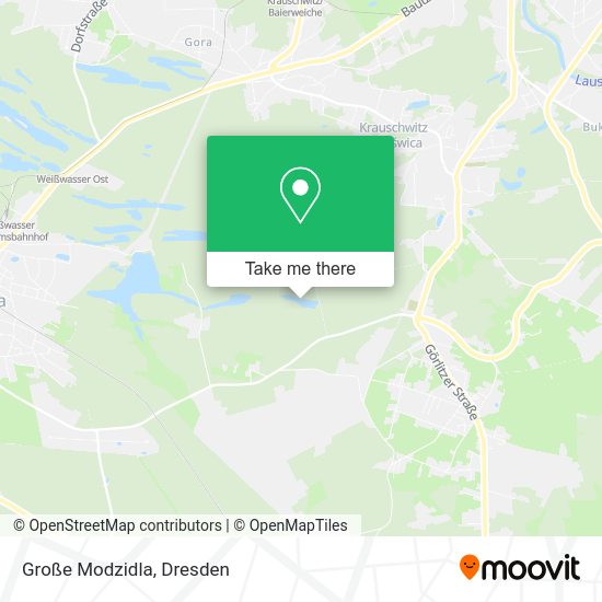 Карта Große Modzidla