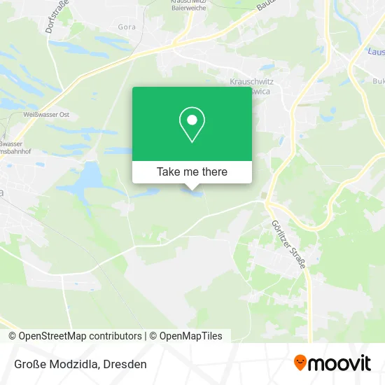 Карта Große Modzidla
