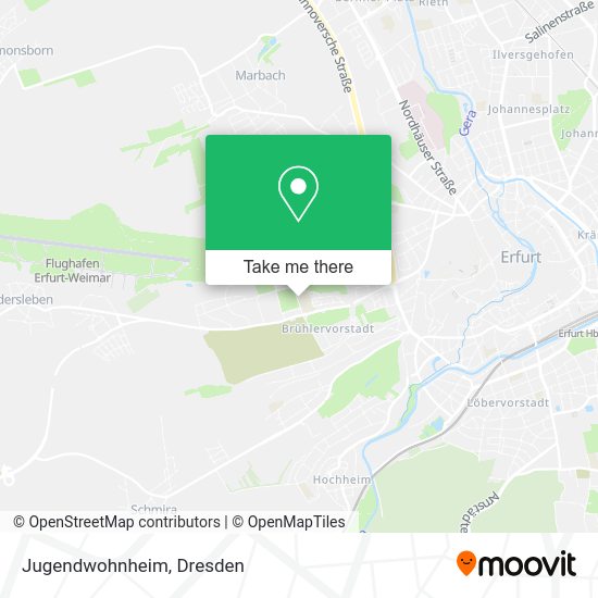 Карта Jugendwohnheim