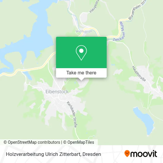 Карта Holzverarbeitung Ulrich Zitterbart