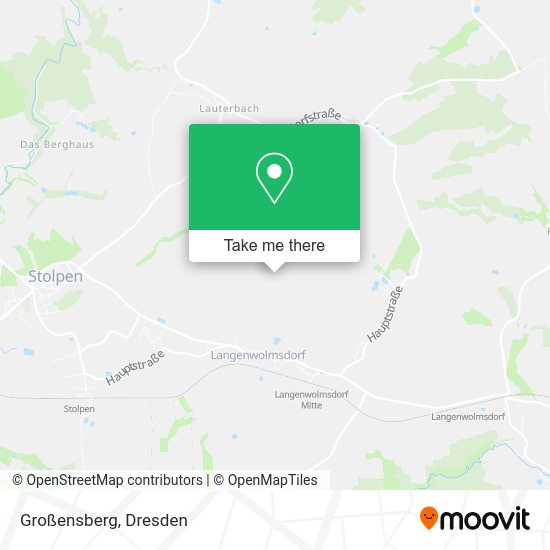 Карта Großensberg