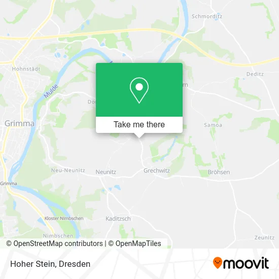 Карта Hoher Stein