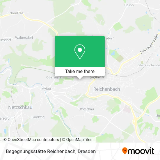 Карта Begegnungsstätte Reichenbach