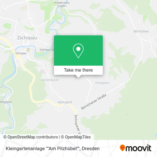 Карта Kleingartenanlage ""Am Pilzhübel""