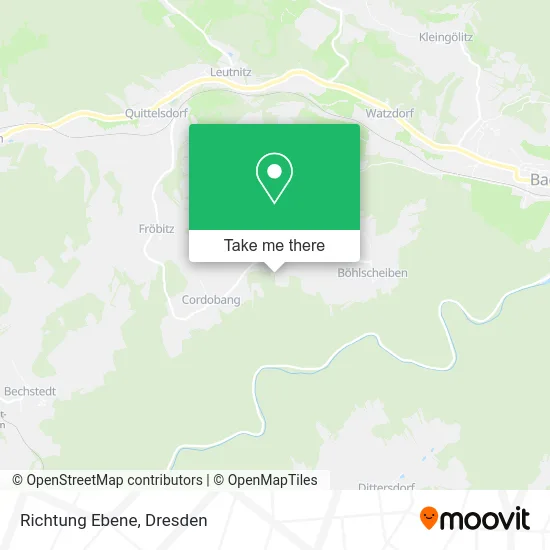 Карта Richtung Ebene