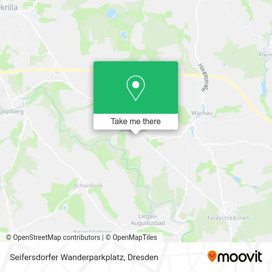 Карта Seifersdorfer Wanderparkplatz