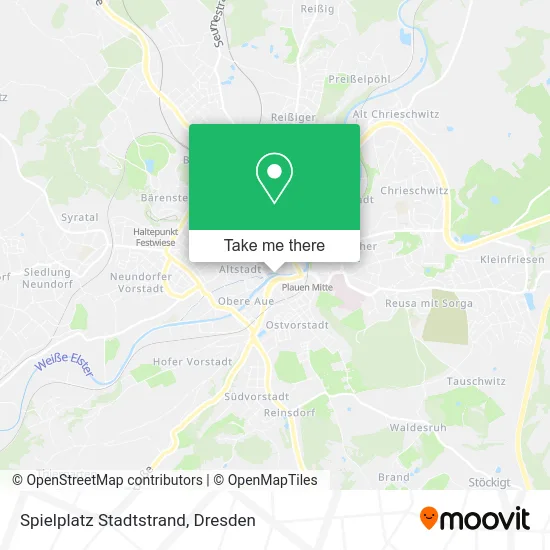 Карта Spielplatz Stadtstrand