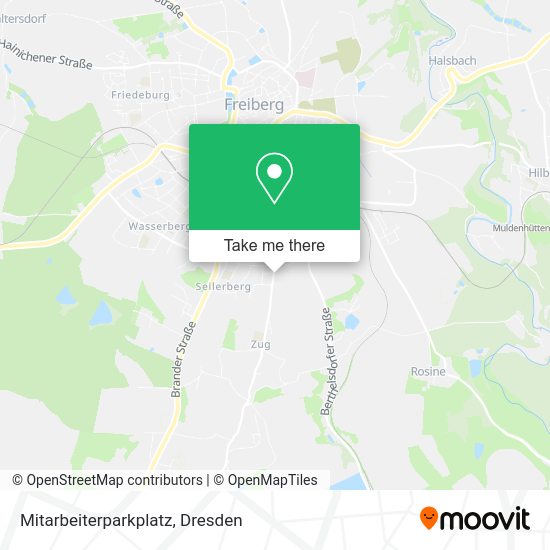 Карта Mitarbeiterparkplatz