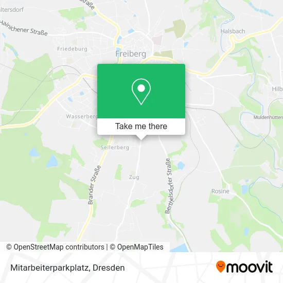 Карта Mitarbeiterparkplatz