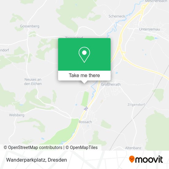 Карта Wanderparkplatz