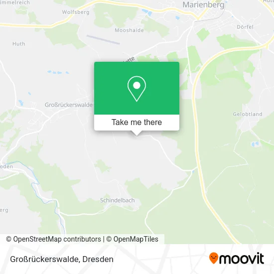 Карта Großrückerswalde
