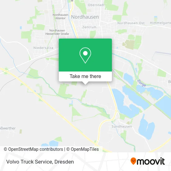 Карта Volvo Truck Service