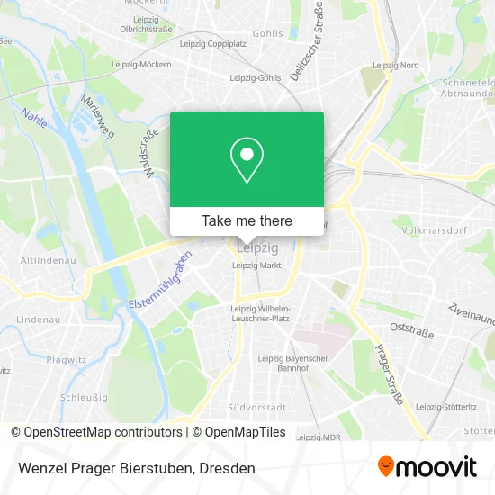 Карта Wenzel Prager Bierstuben