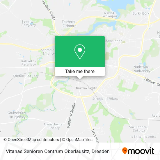 Карта Vitanas Senioren Centrum Oberlausitz