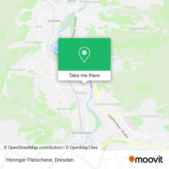 Карта Hönnger Fleischerei
