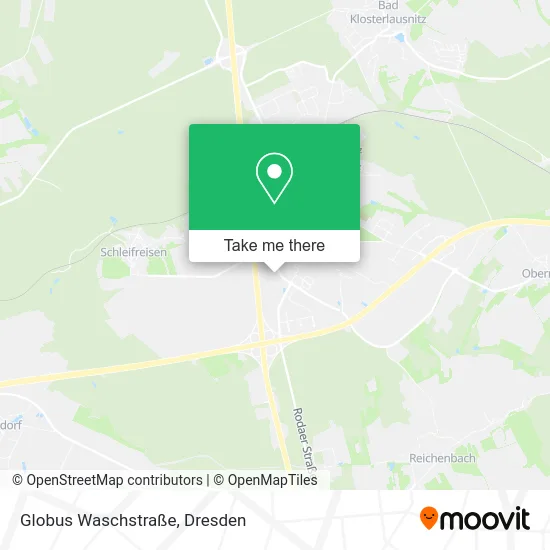 Карта Globus Waschstraße