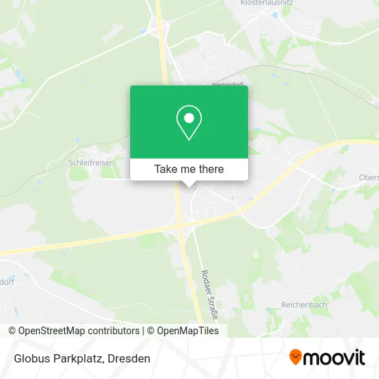 Карта Globus Parkplatz