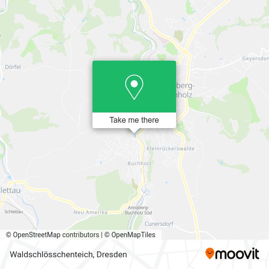 Карта Waldschlösschenteich