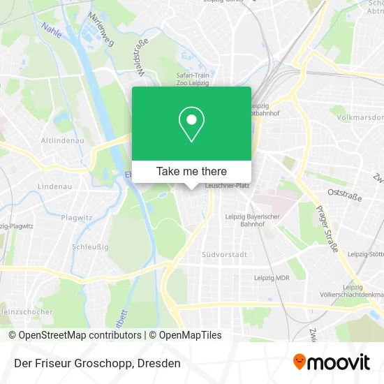 Карта Der Friseur Groschopp