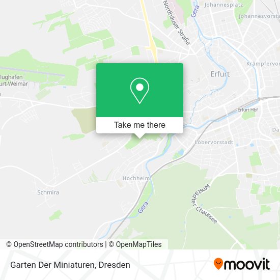 Карта Garten Der Miniaturen