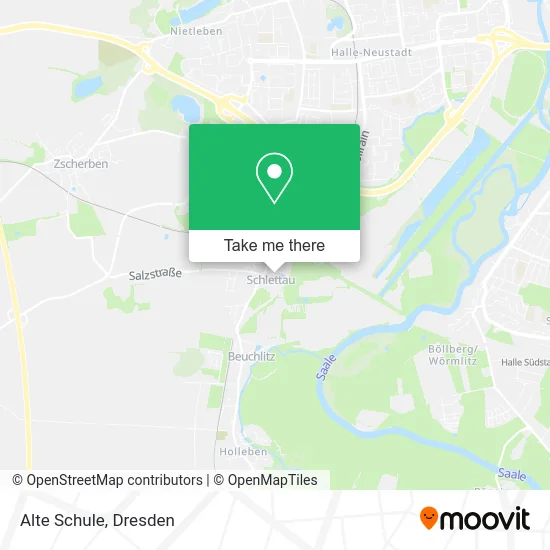 Карта Alte Schule