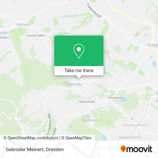 Карта Gebrüder Meinert