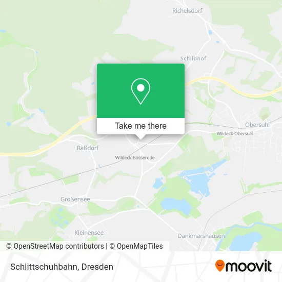 Карта Schlittschuhbahn