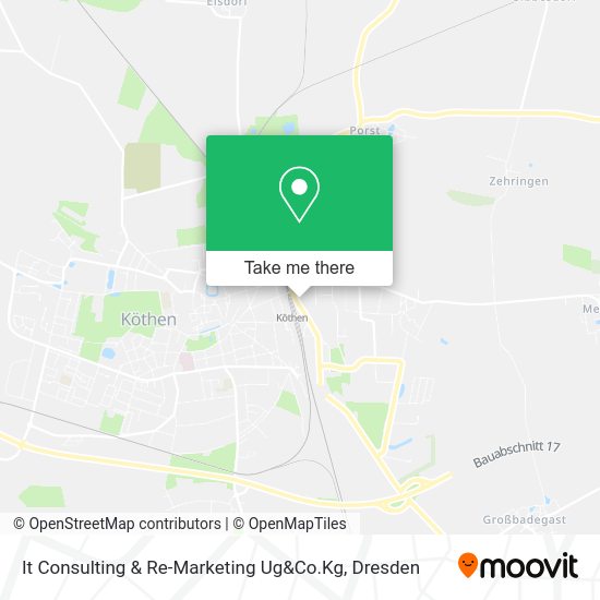 Карта It Consulting & Re-Marketing Ug&Co.Kg