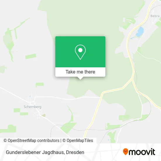 Карта Gunderslebener Jagdhaus