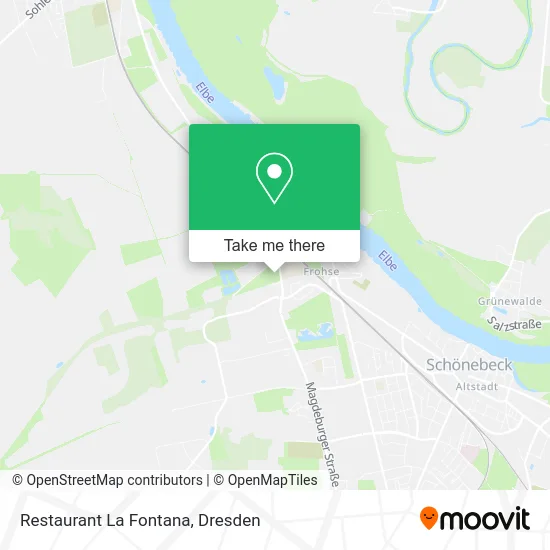 Карта Restaurant La Fontana