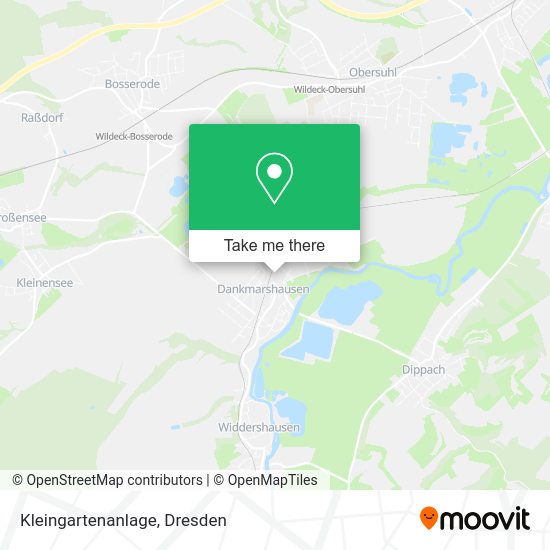 Карта Kleingartenanlage