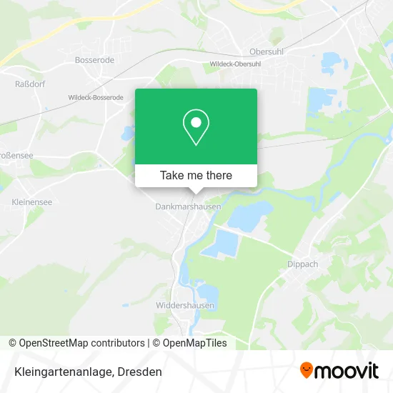 Карта Kleingartenanlage