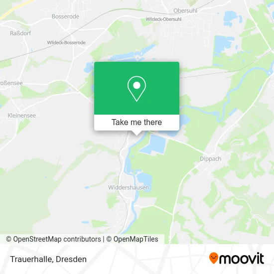 Карта Trauerhalle