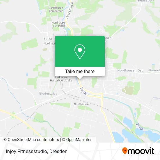 Карта Injoy Fitnessstudio