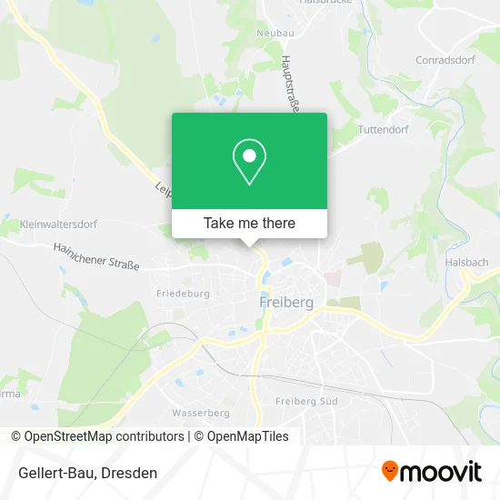 Карта Gellert-Bau