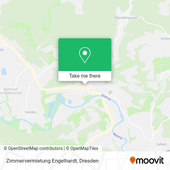 Карта Zimmervermietung Engelhardt