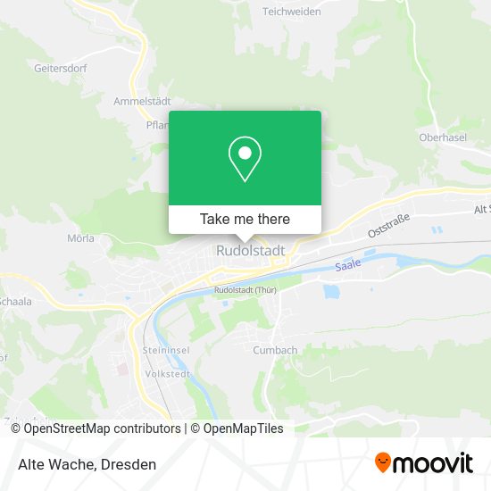 Карта Alte Wache