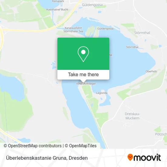 Карта Überlebenskastanie Gruna