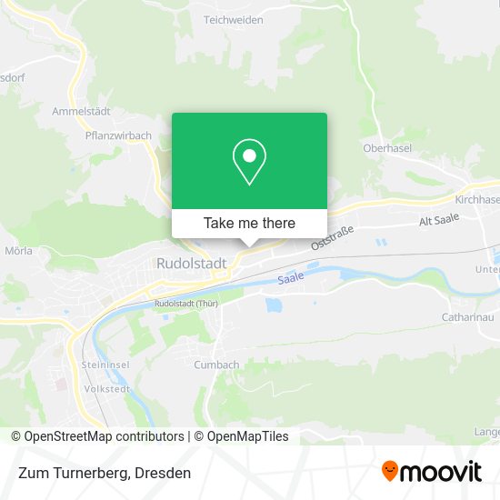 Карта Zum Turnerberg